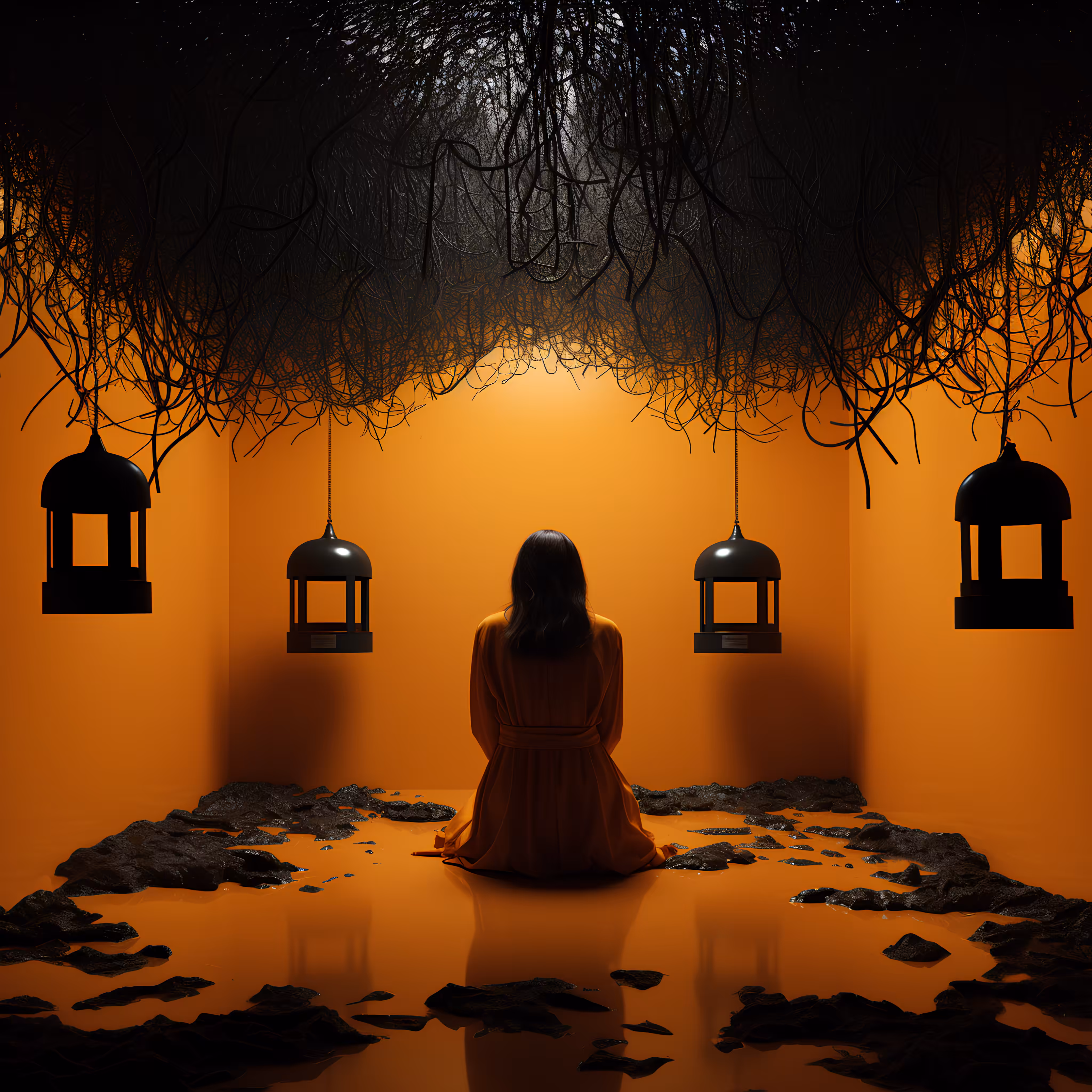 Orange isolation #14