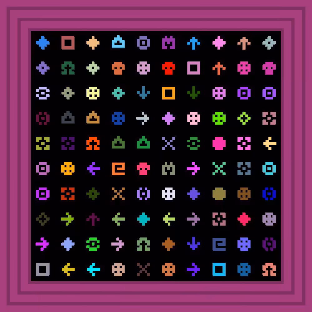 19890609 :: Procedural Symbols #244/1000