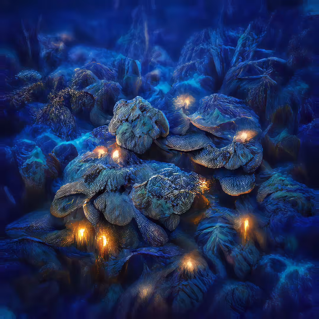 Bio-Fluorescent 008-Indigo