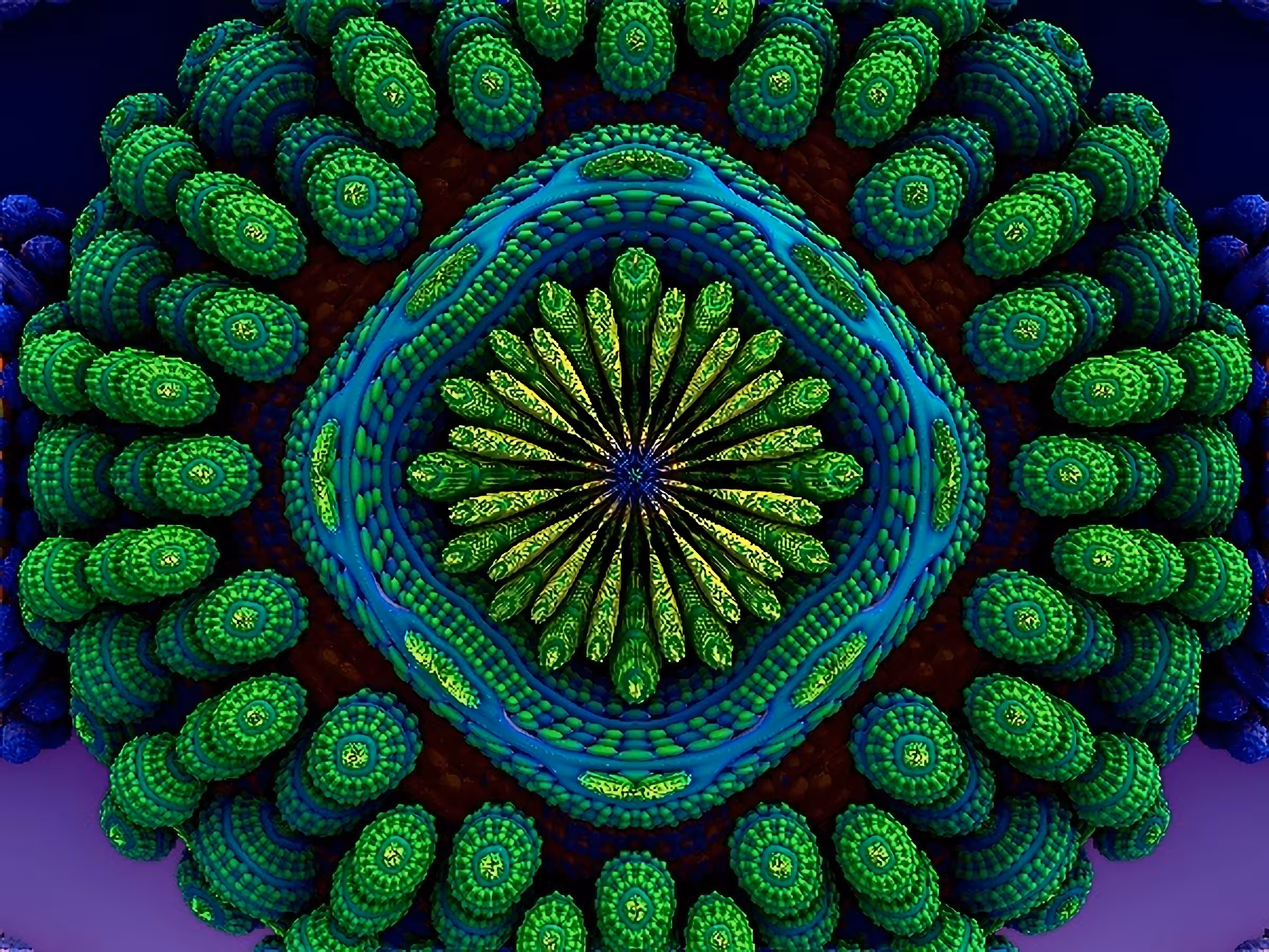 3D Fractal Series - #19 - Arrival