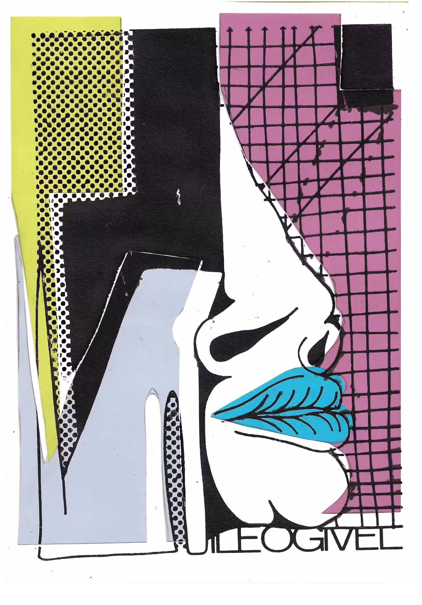 COLLAGE + SILK #5