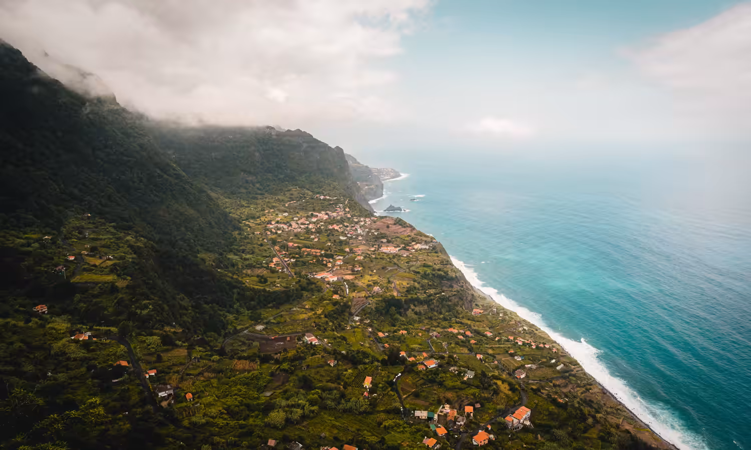 Where the mountains meet the ocean