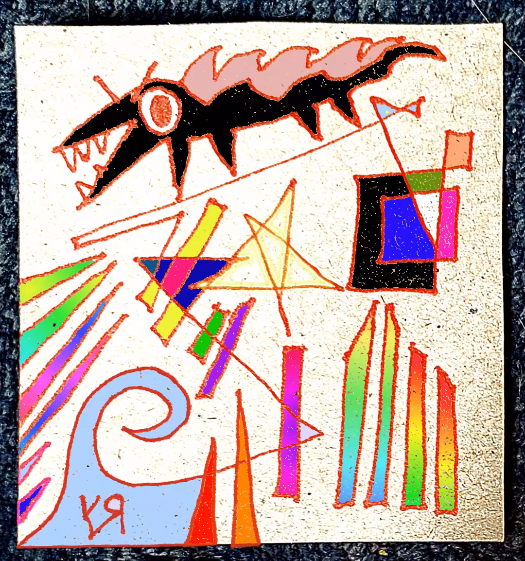 "Dragon Bug (Brite)" by Richard F. Yates (Holy Fool)
