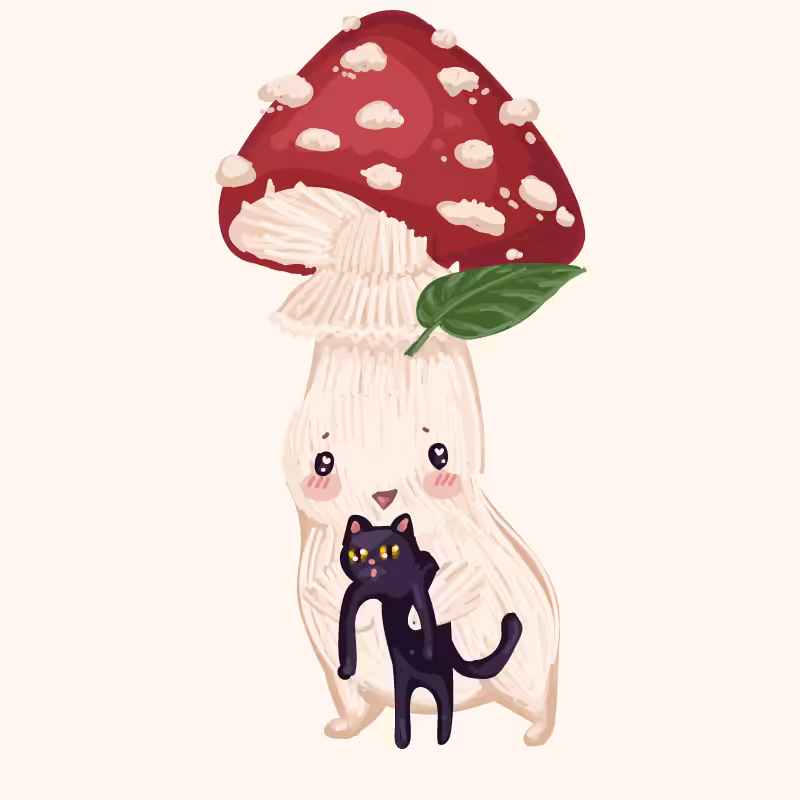 Cute Mushrooms Forest Guys #84