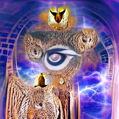 Owl Gatekeeper at the End of Time