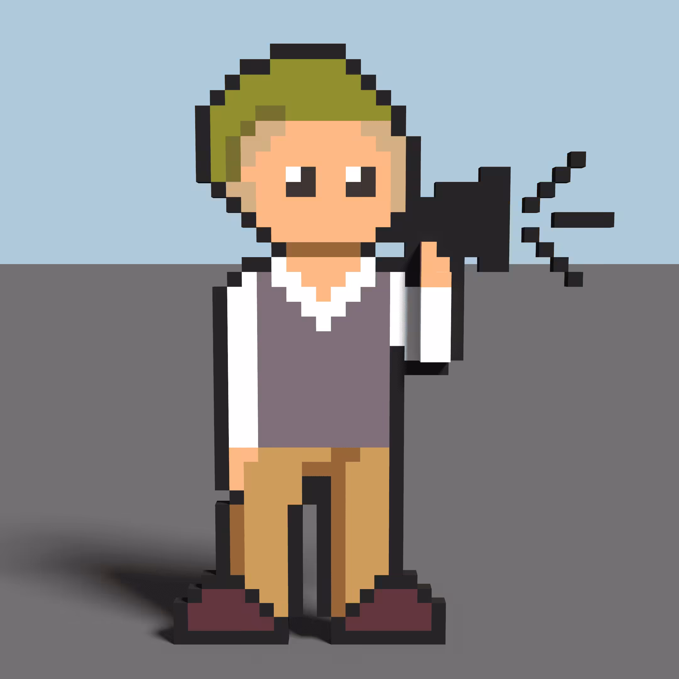 Pixel Peeps Director Ace Silverscreen