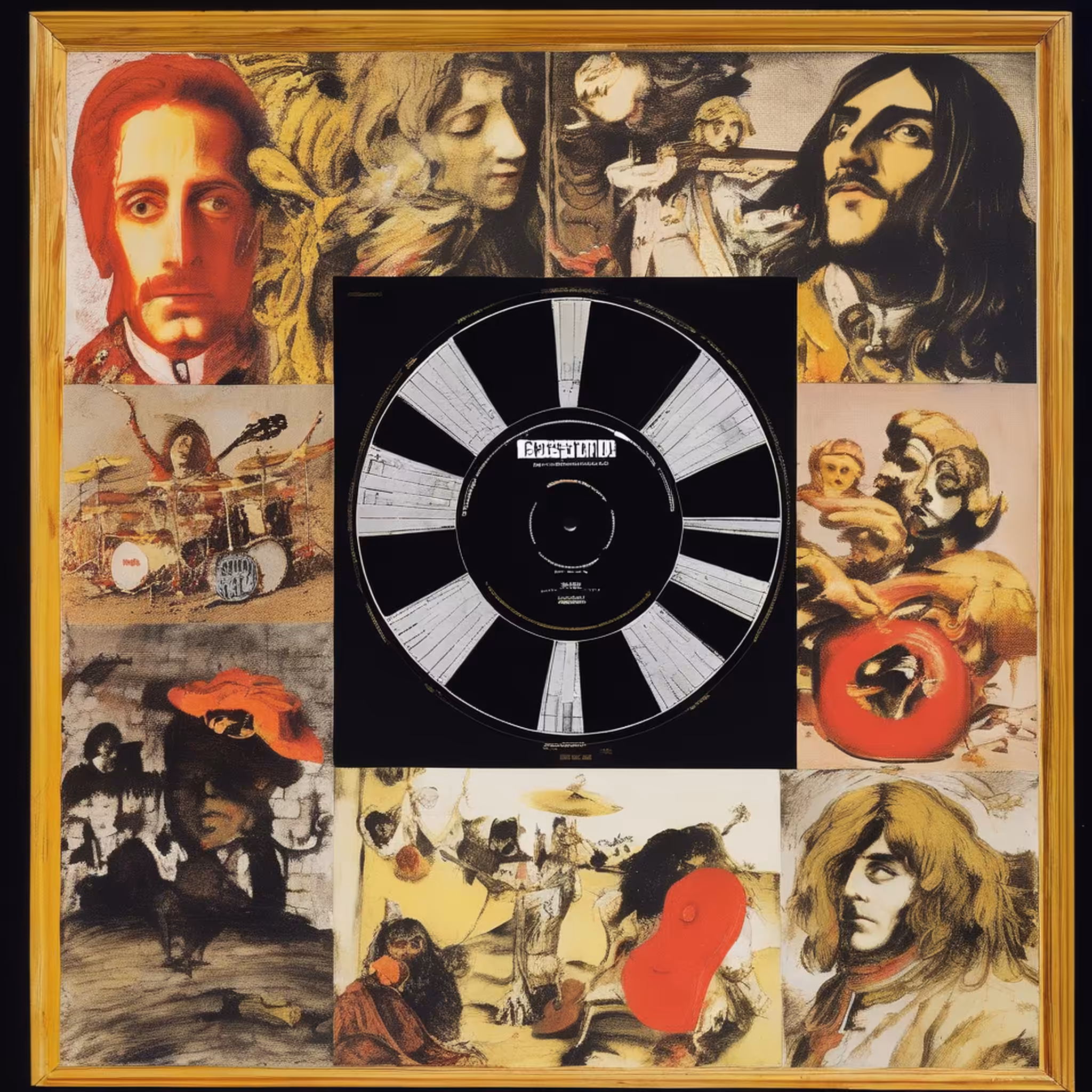 Rock + Roll Remix Album Cover Art #24