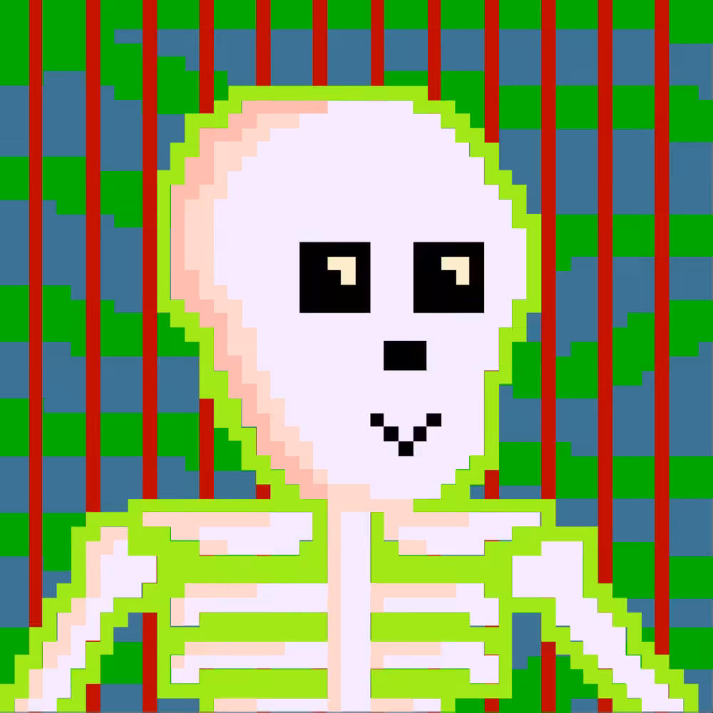 PIXEL SKULLETTI 1 #161