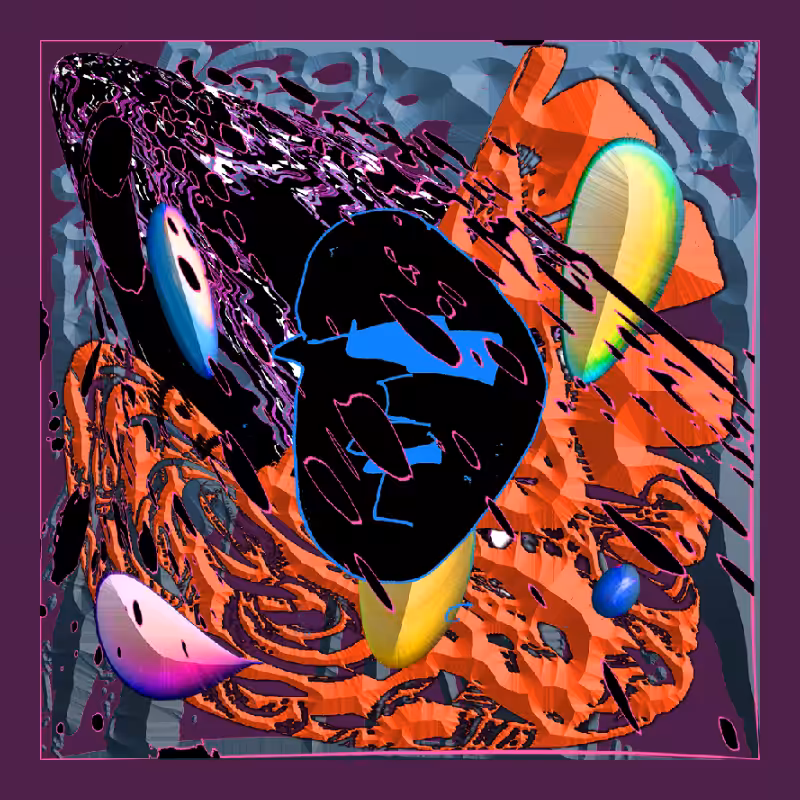 BLUE CHIP UNICORN GALAXY IX #14