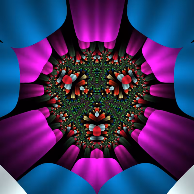 Fractal Flower #187