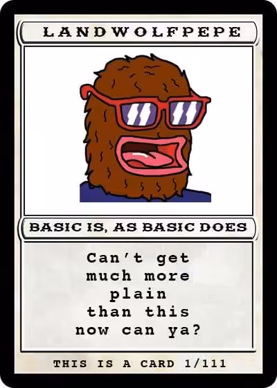 LANDWOLFPEPE | Series 2 Card 79