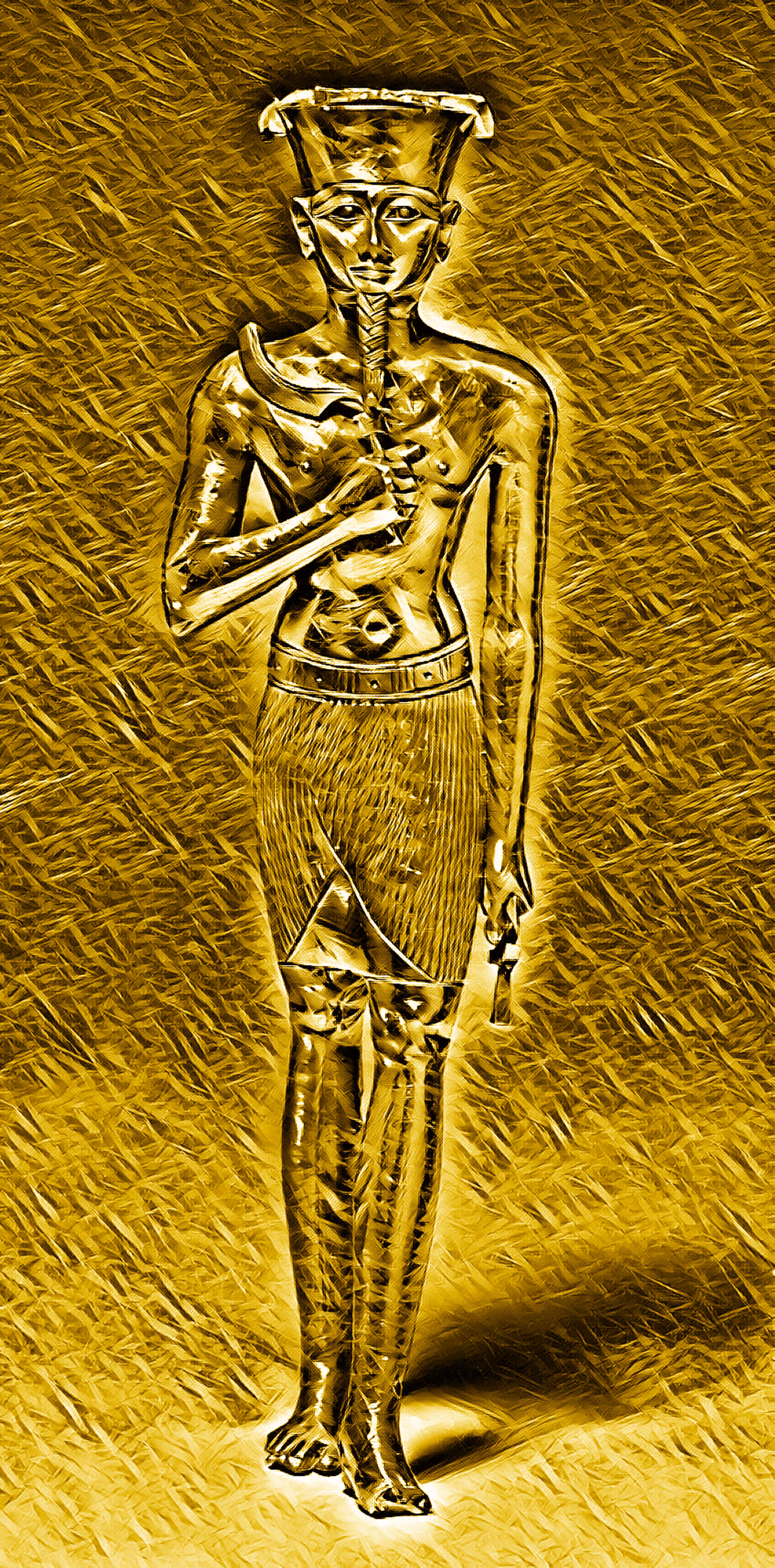 Crypto Gods Gold Series 1000 God RA 1/1000