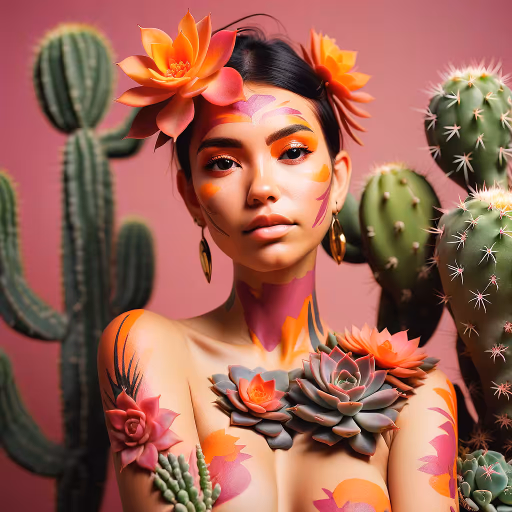 AMAZING  COLLABORATIONS: Cactus Charm 1