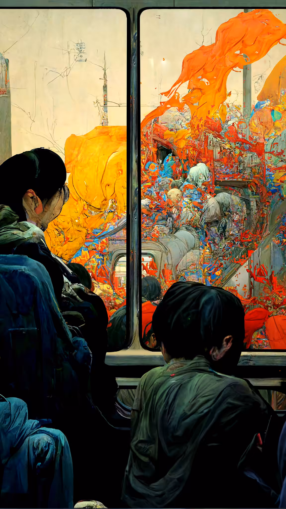 Graffiti King Oner Cityscape