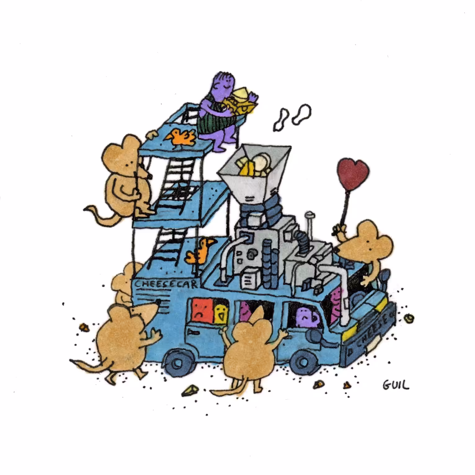 The Cheese Car