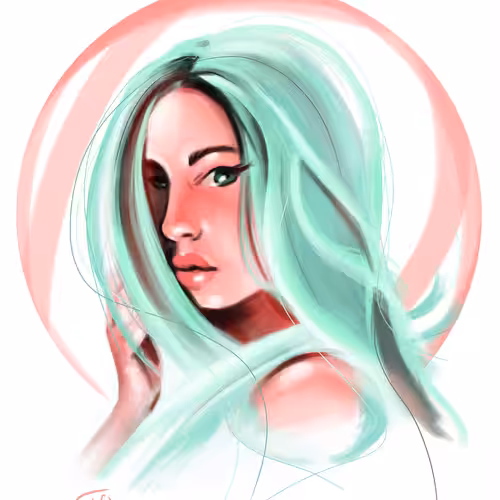 Pink and Green #2