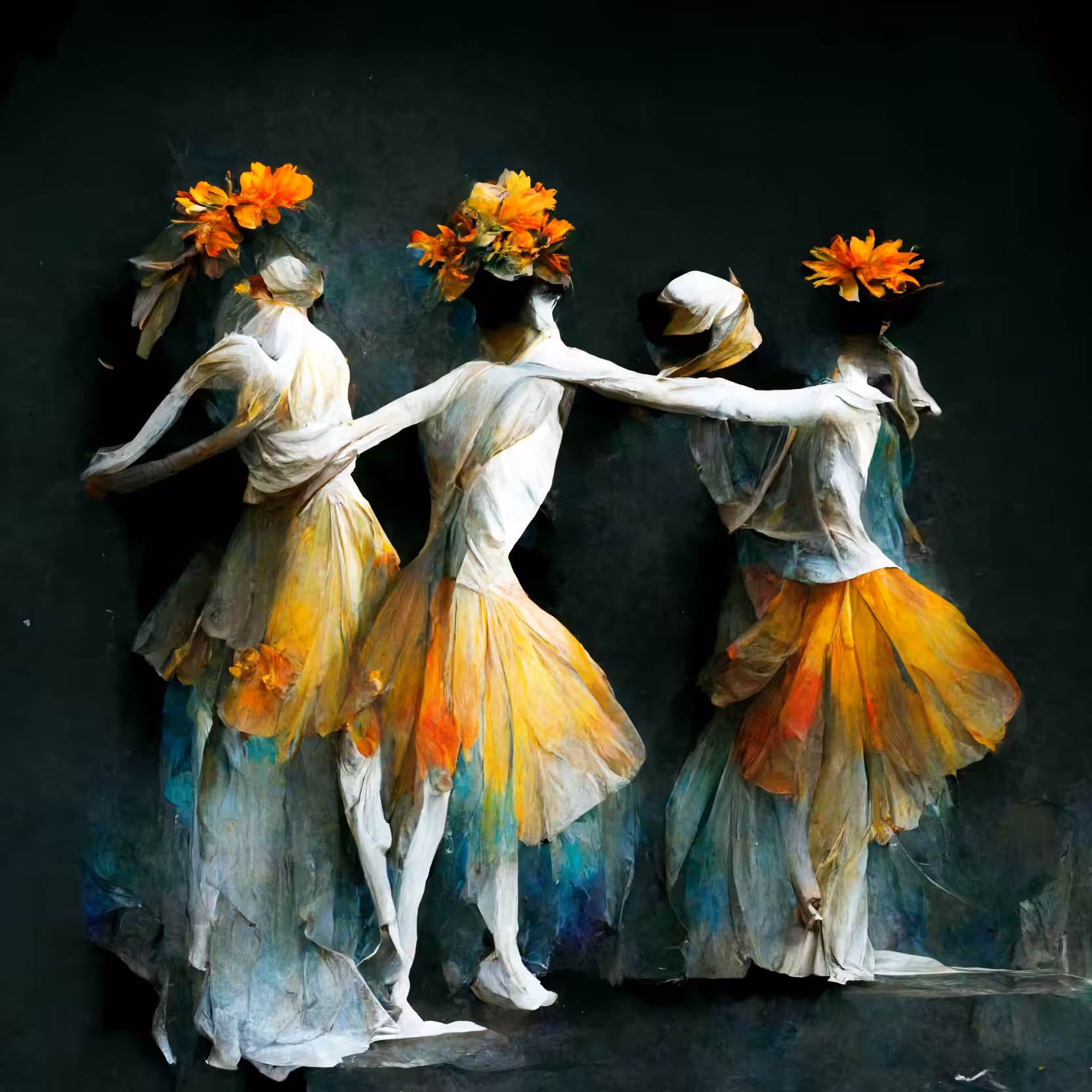 ballerina di fiori: affannato