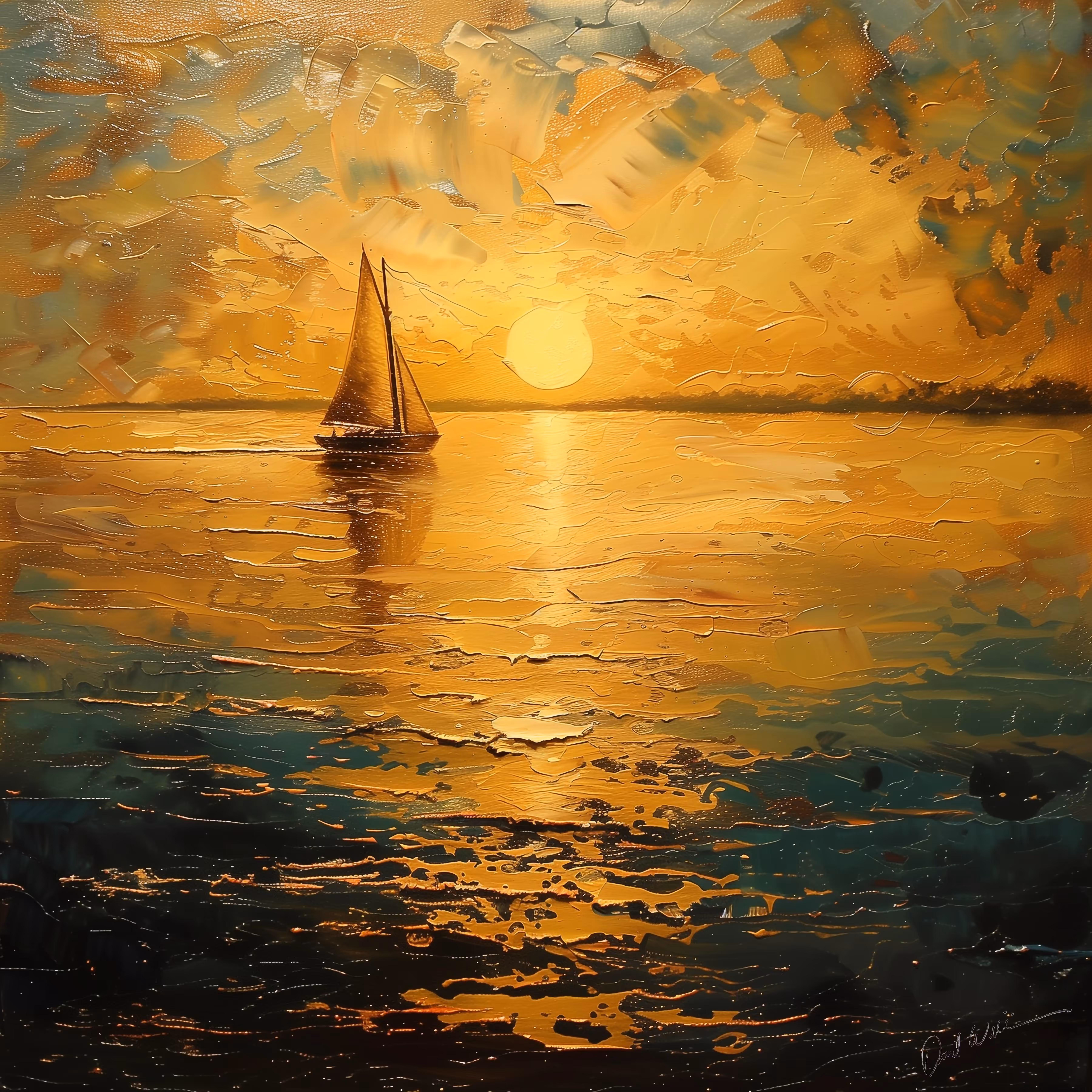 Etched Against the Fiery Sky