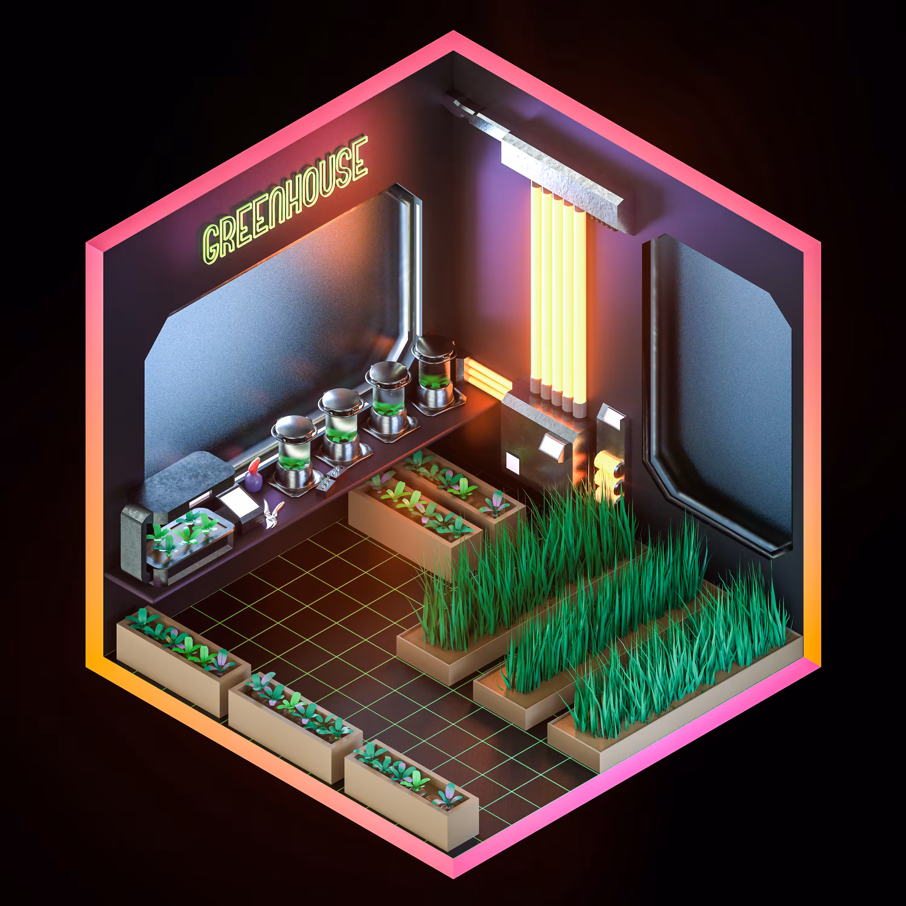 Martian Bunkers: Greenhouse (Module 2)