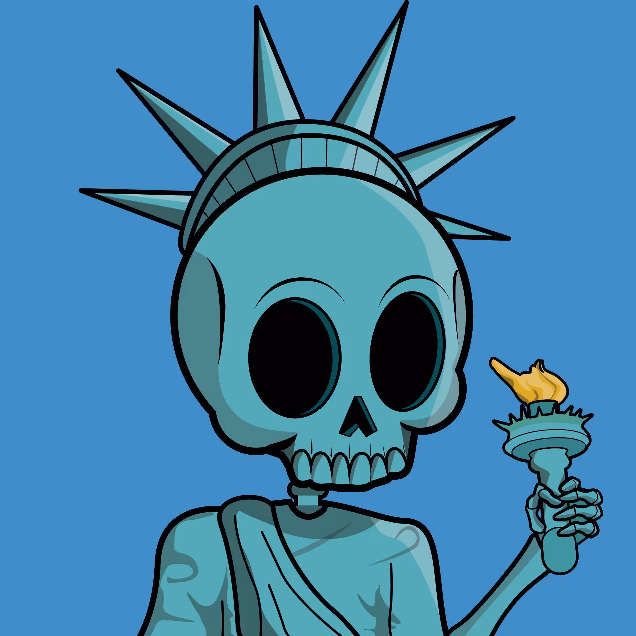 Edgar The Skeleton - MURICA #34