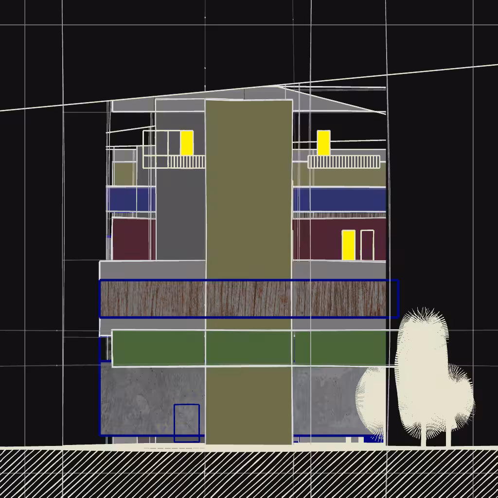 Architectural Sketches (Midnight edition) #6