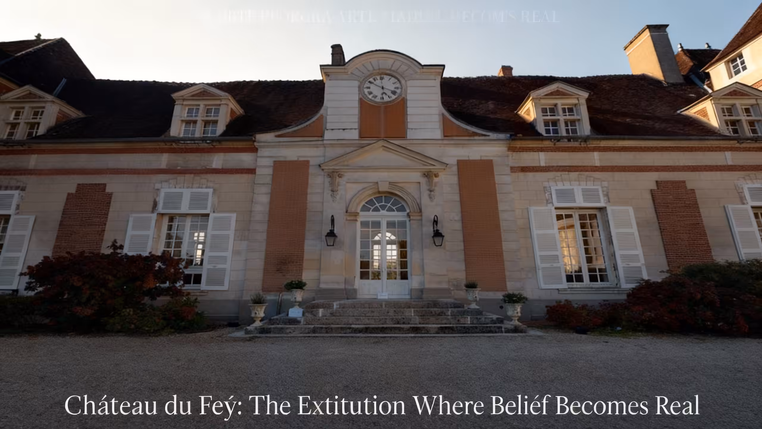 Château du Feÿ: The Extitution Where Belief Becomes Real