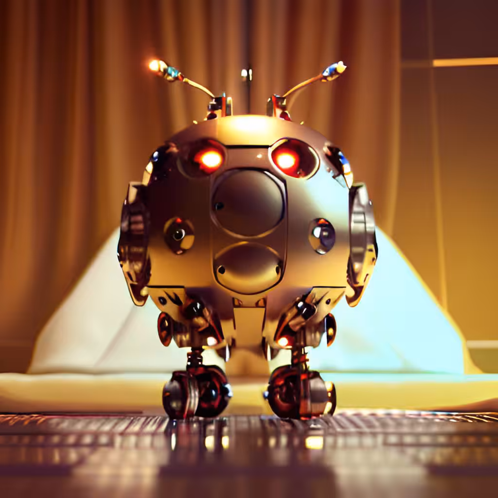 Golden Robotic Apples #50