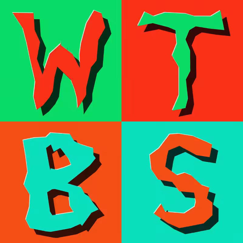 Waiting To Be Signed Logo with Wobbles #178