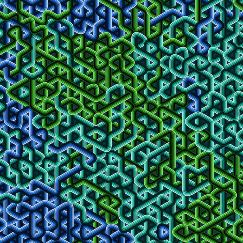 Bézier Truchet #12