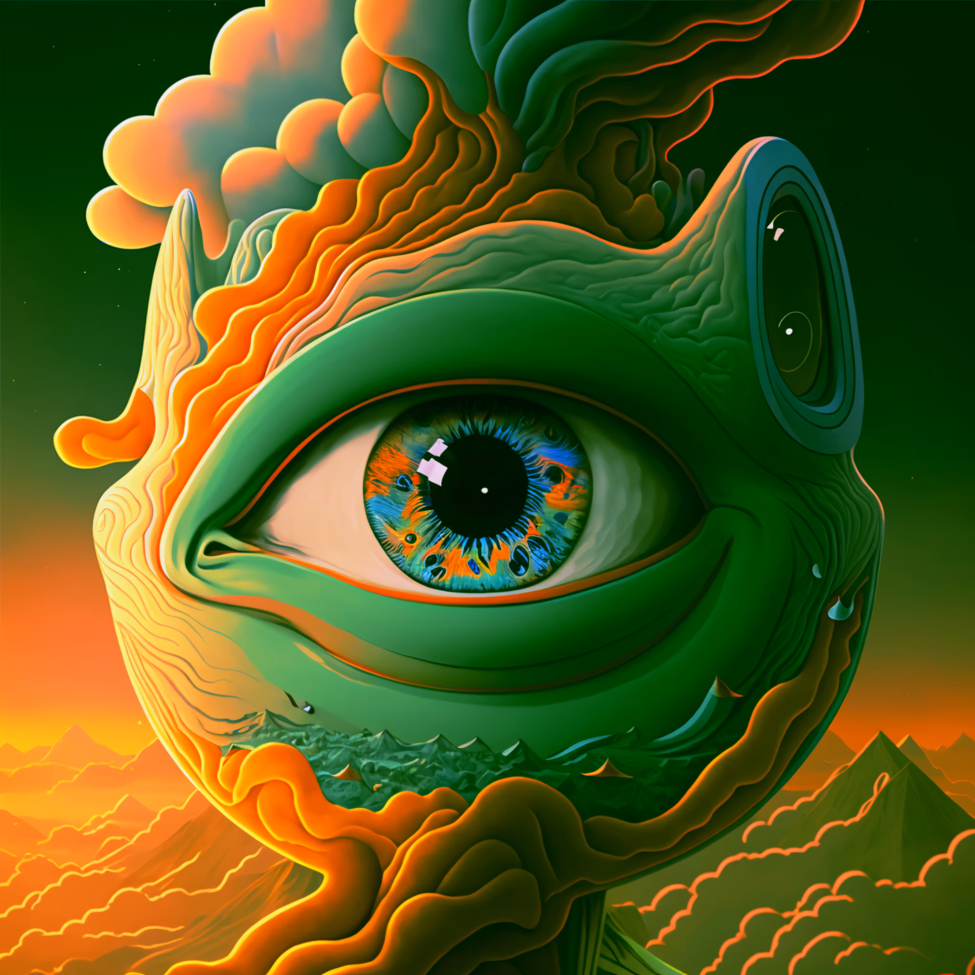 AI Pepe Eye