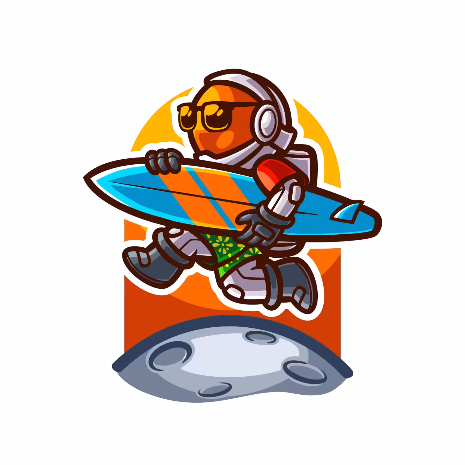 Moon Surfer