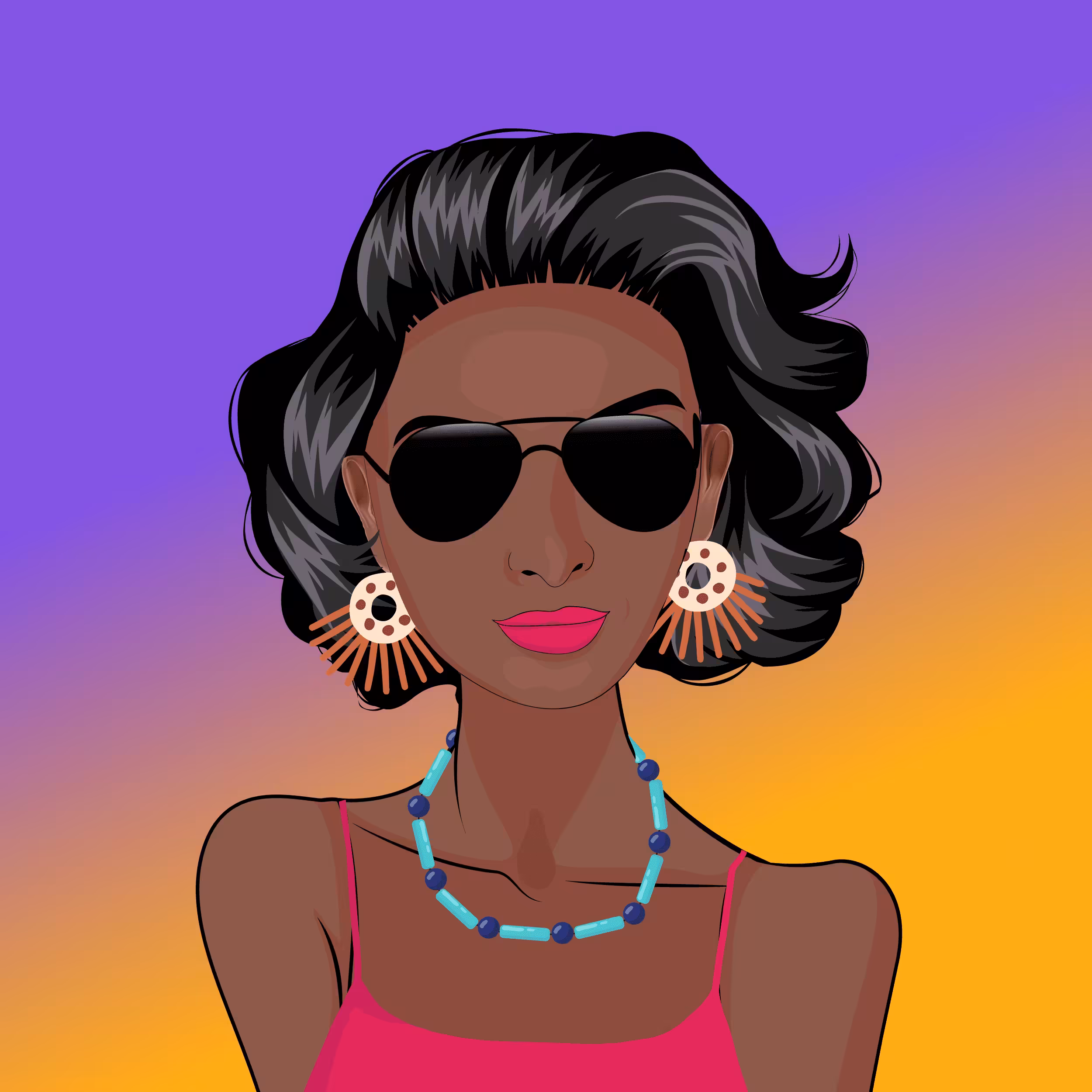 Cool Lady #1196
