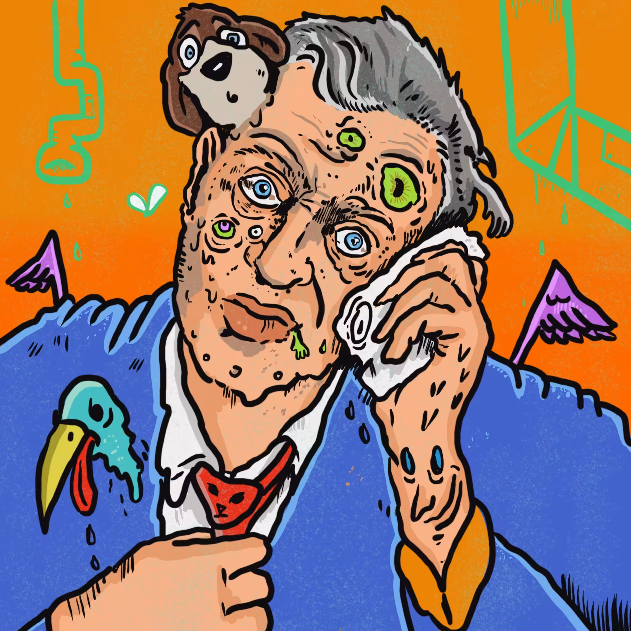 Crypto Carnies Vol 3: Escape Through the Sewer: Mutant Rodney Dangerfield
