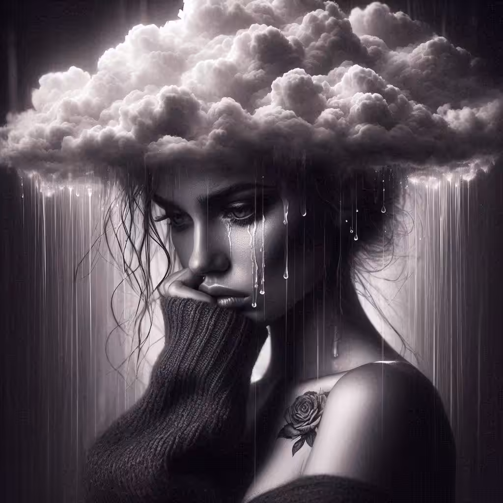 Like a heavy cloud
