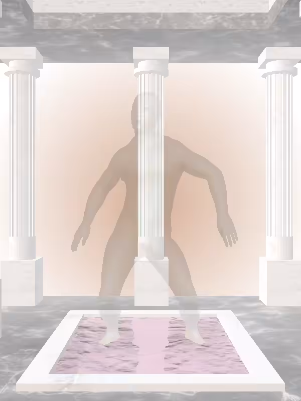 HeavenComputer: The Fading Dancing Olive Rust Man #1975
