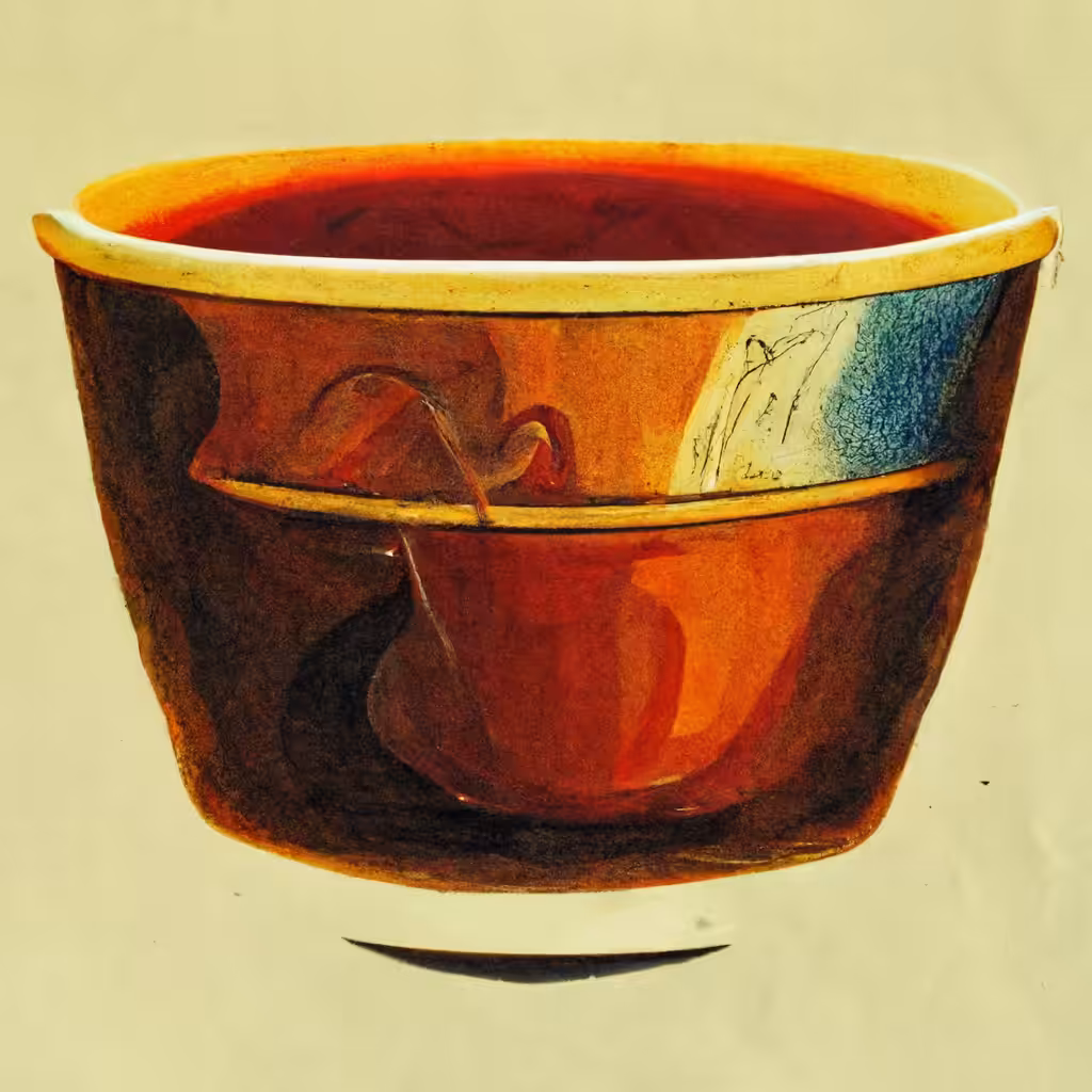 simplistic cup of assam tea (অসম)
