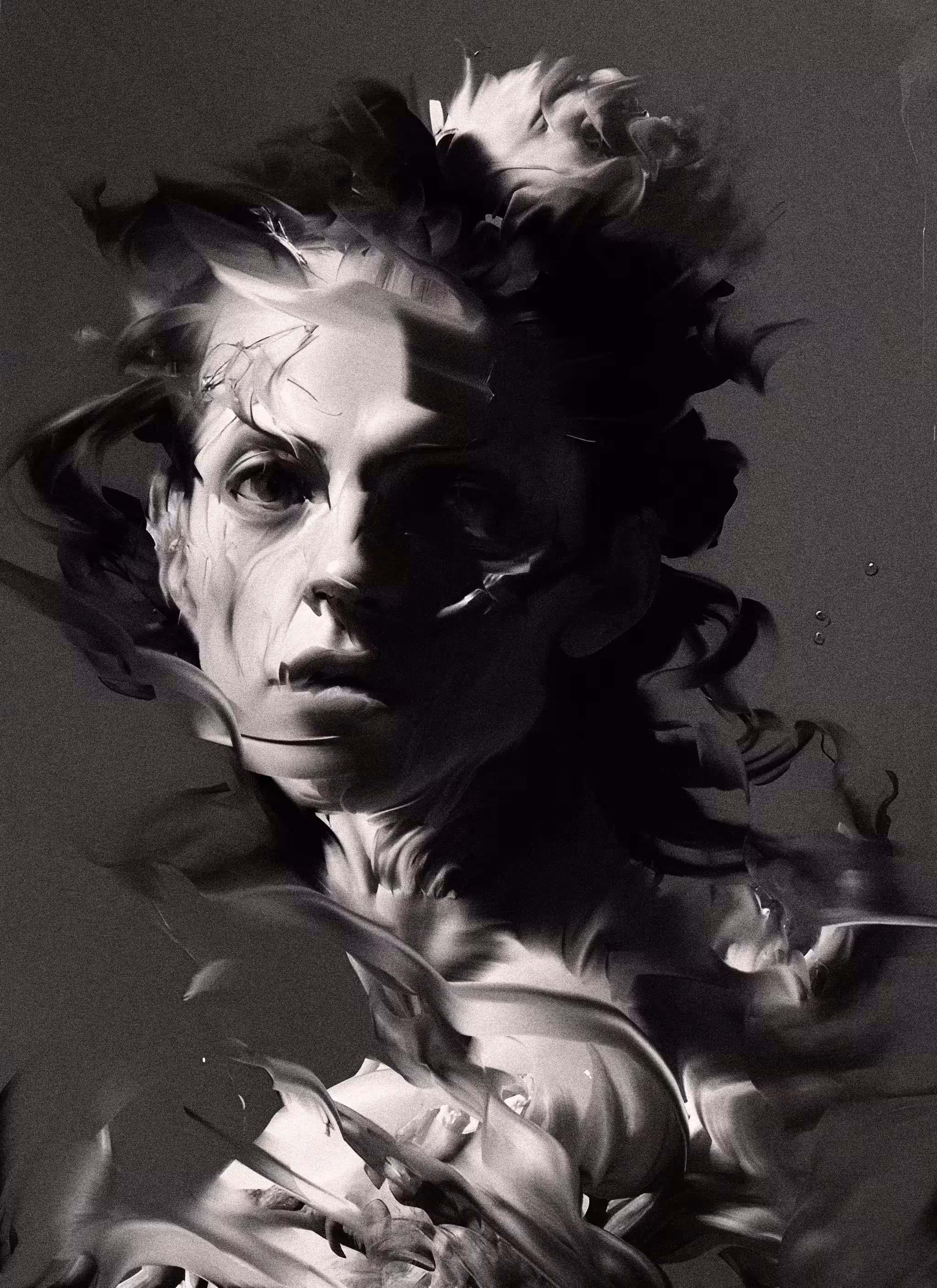 Black is also a color: Reflection shows otherwise