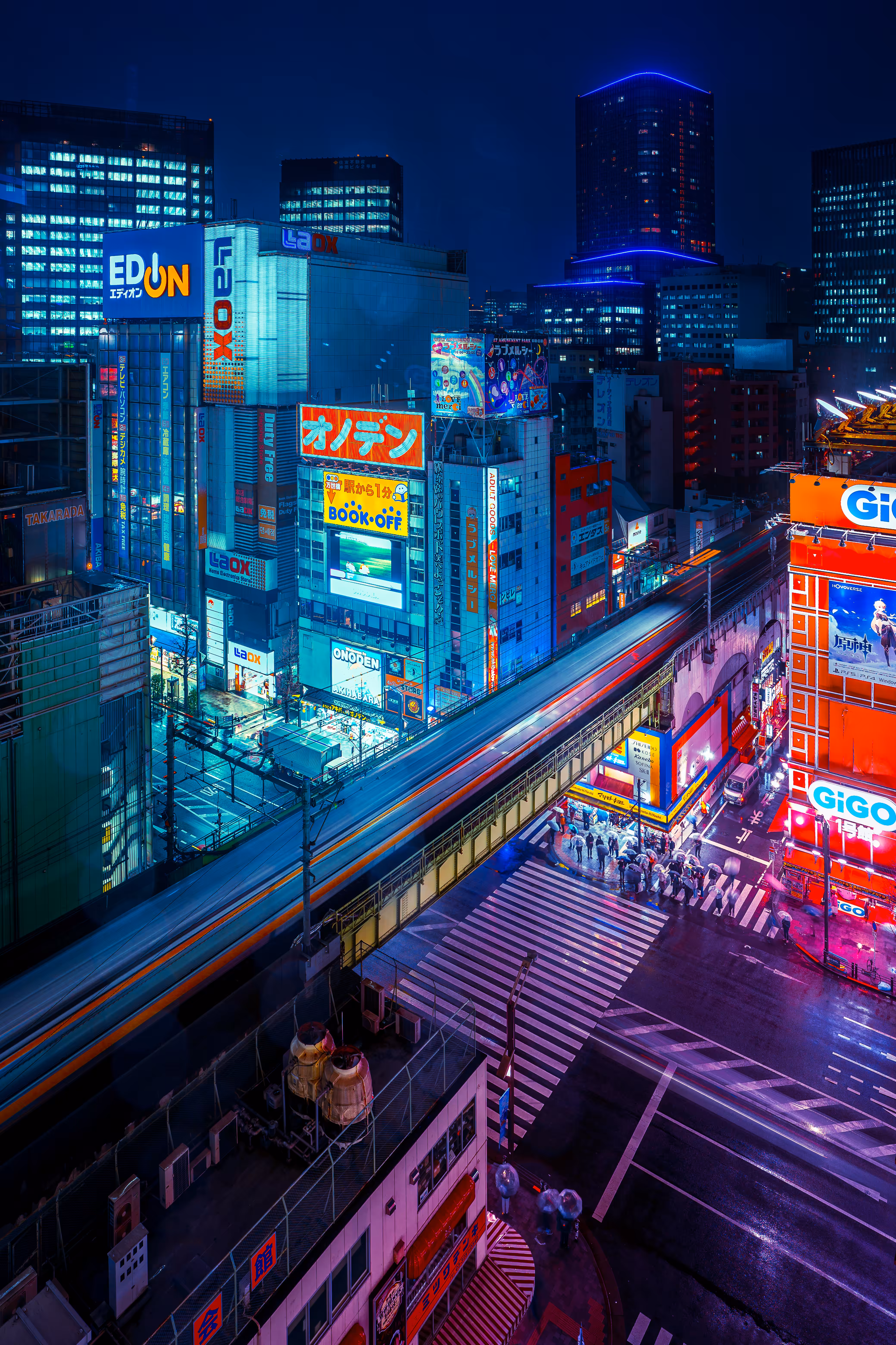 TOKYOLUV'S PHOTOGRAPHY: AKIHABARA LONG EXPOSURE