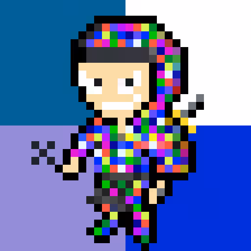 CRYPTONINJAS PIXEL 004 - fashion colorful ninja-
