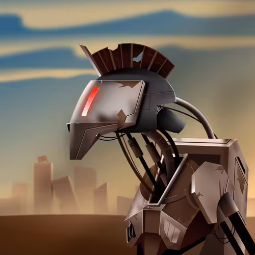 Savage Droids: THEOS Shock Droid B-0078