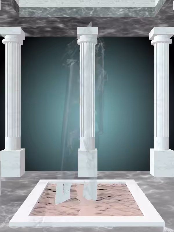 HeavenComputer: The Fading Arguing Matte Pale Green Man #2809
