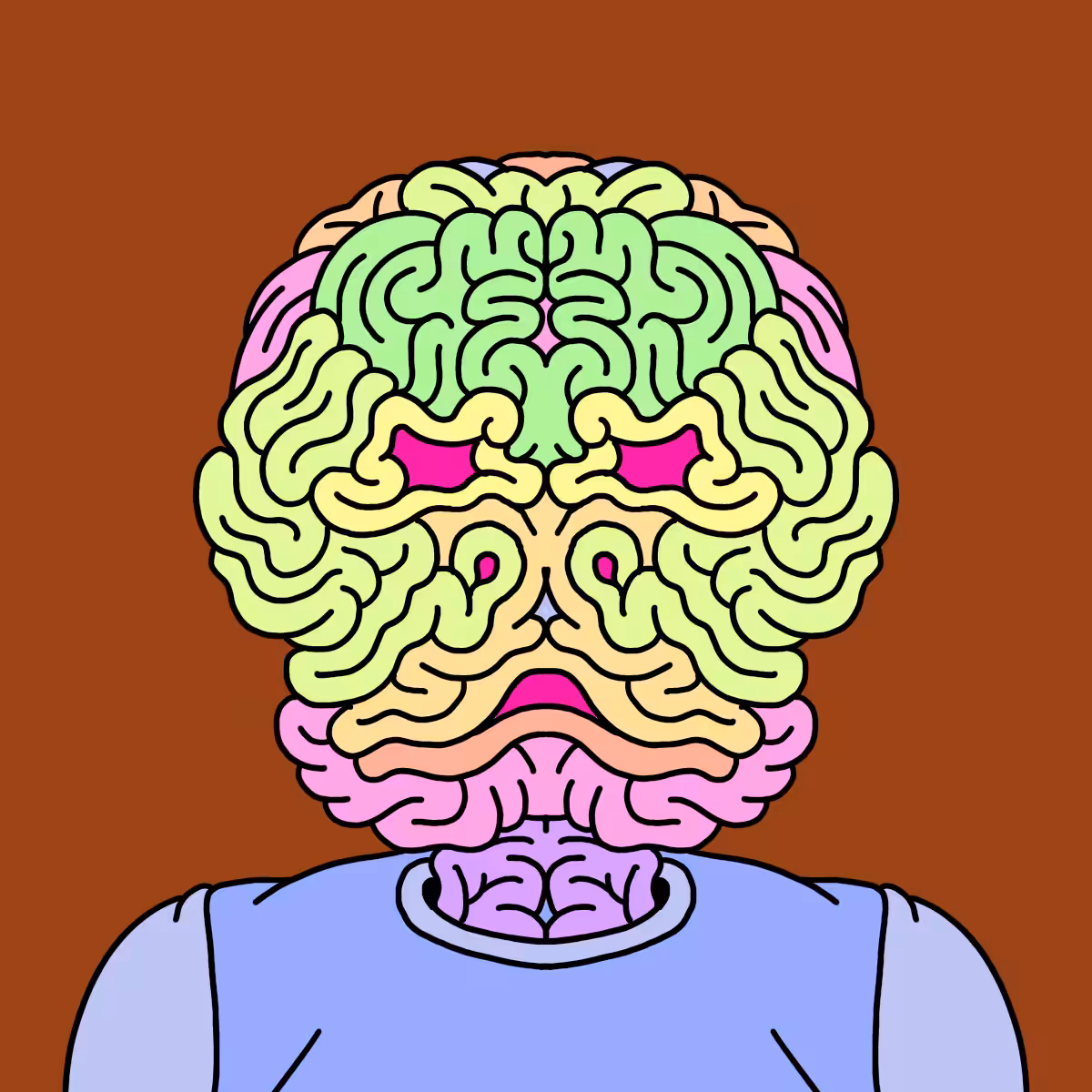 Hedz: |Hedz| Rainbow-brain Mutazoid