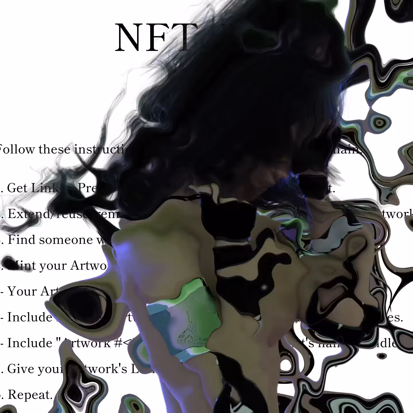 Artwork #1 : Spilled AInk