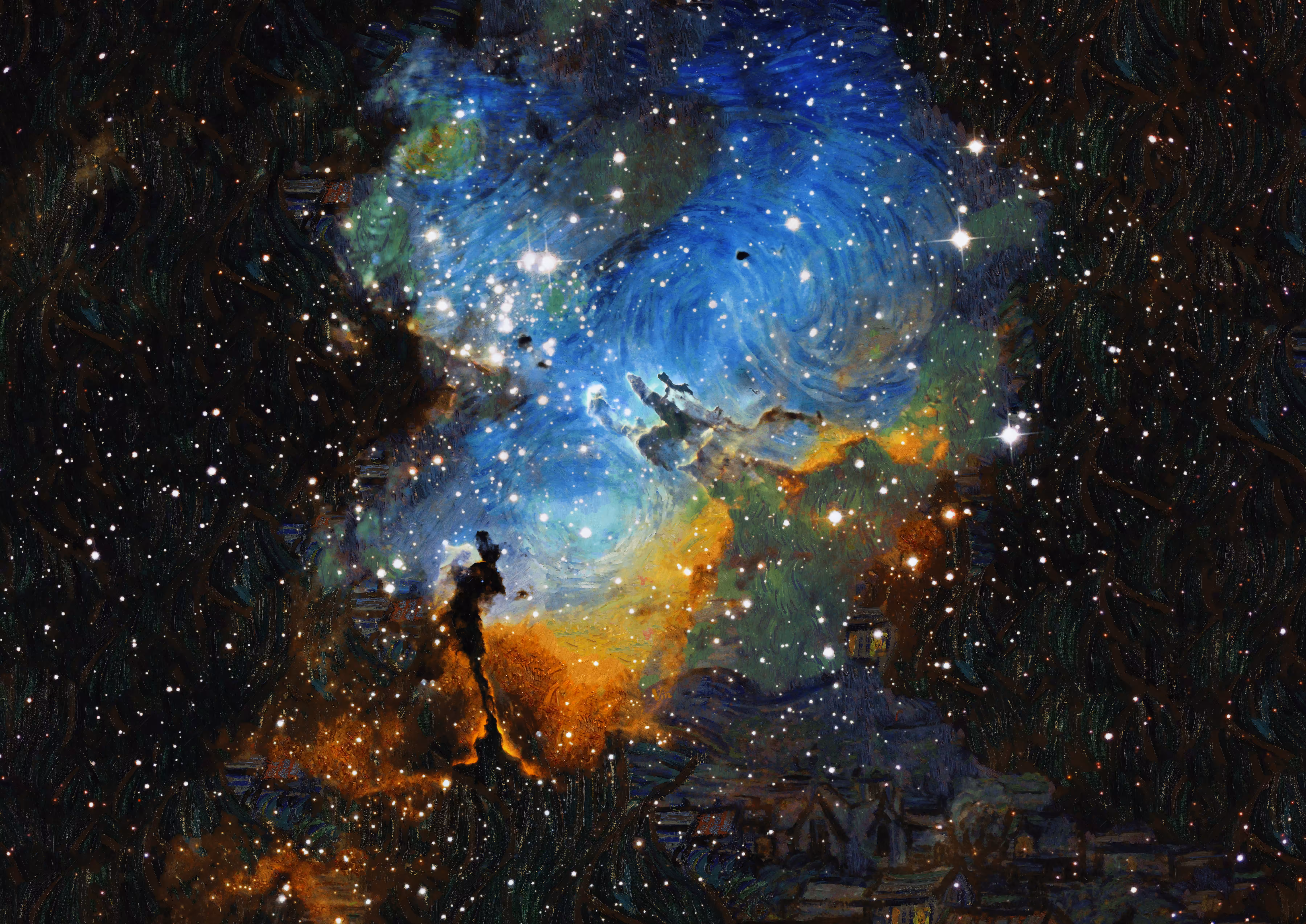 The Van Gogh Nebula