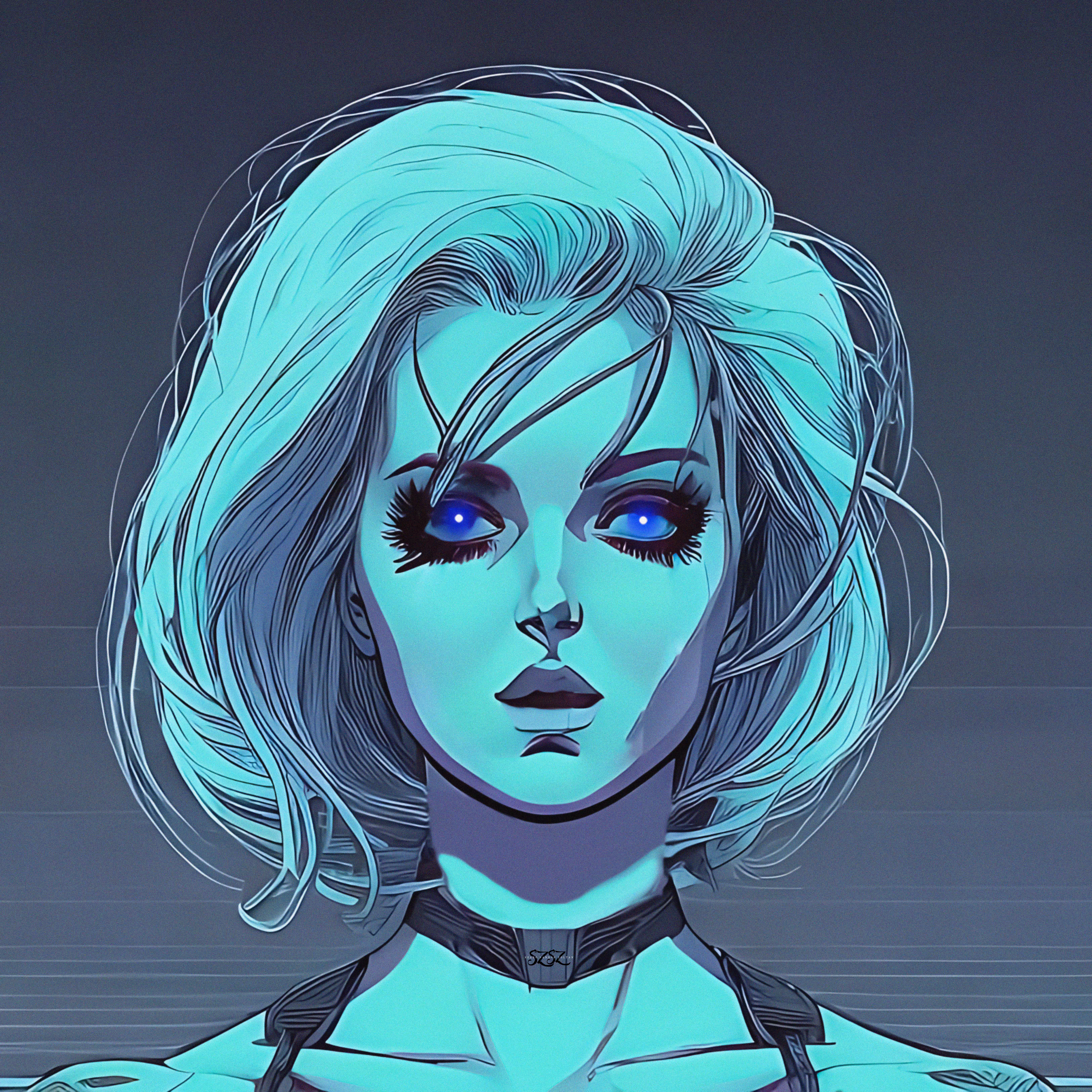 Intoxicating blue