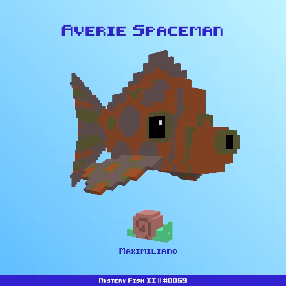 Averie Spaceman :: Mystery Fish 0069/1000