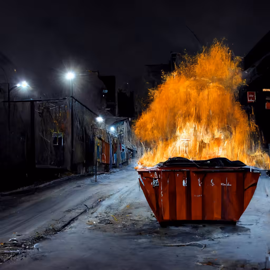 #TezTrash Life Is A Dumpster Fire
