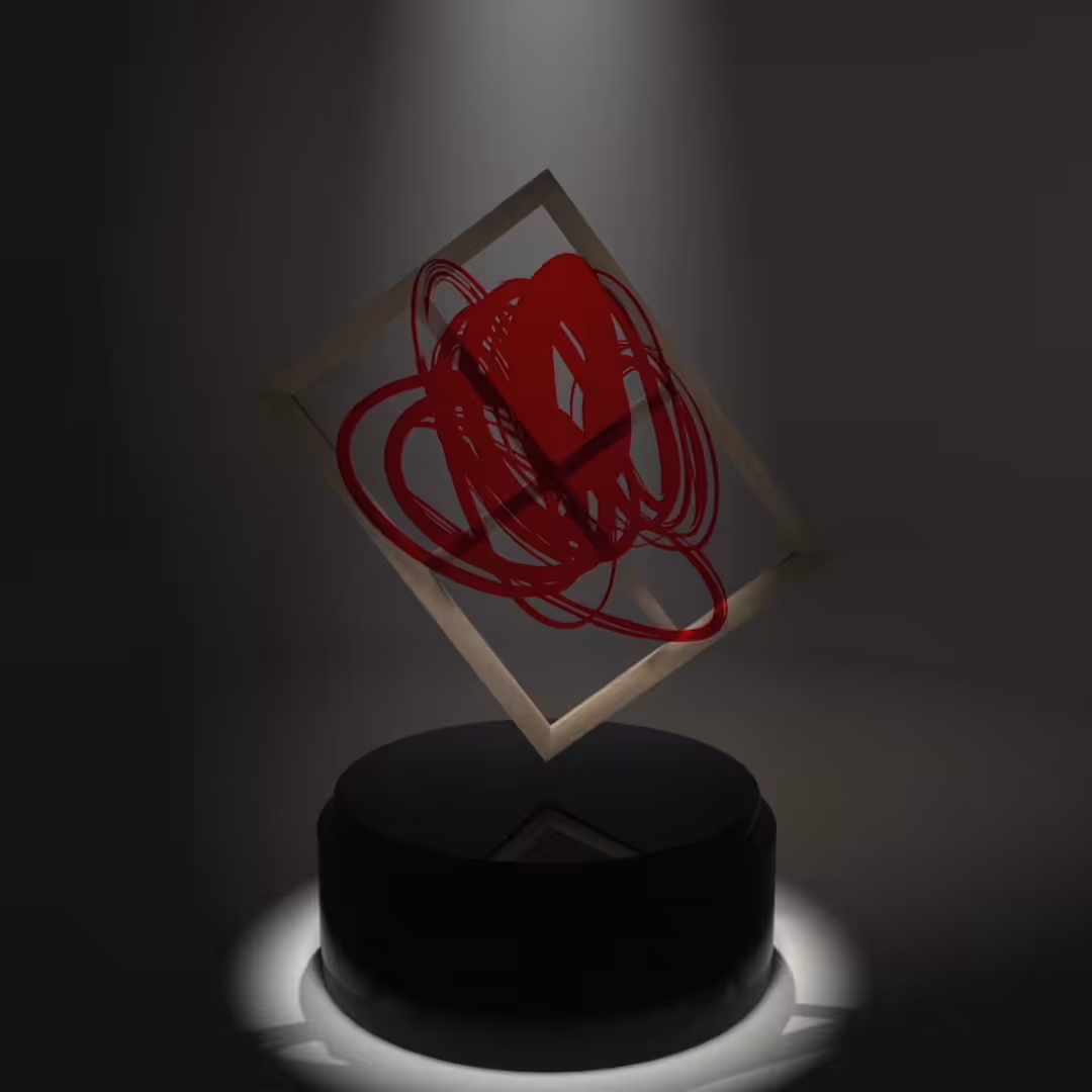 Post-Medium Painting II (RED)