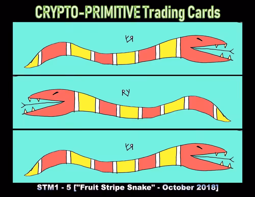 "Fruit Stripe Snake" (CPTC - STM1 - 5) #1