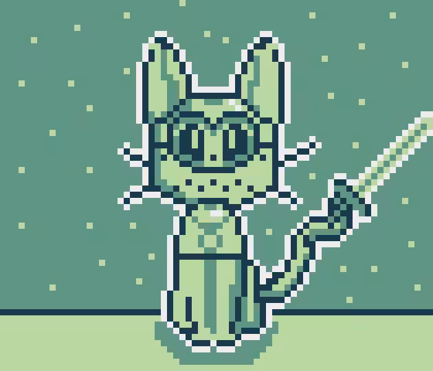 #70 Game Boy Cat